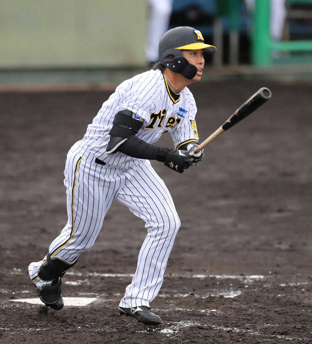 【画像・写真】阪神2軍　ウエスタン・中日戦で3回に一挙10得点の猛攻　高山、高寺が1イニング2安打