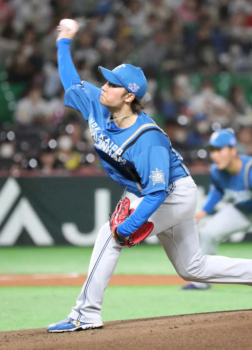 【画像・写真】日本ハム2連敗…伊藤大海　7回途中5失点でNPB侍先発陣初黒星　近藤ら侍野手陣に“完敗”