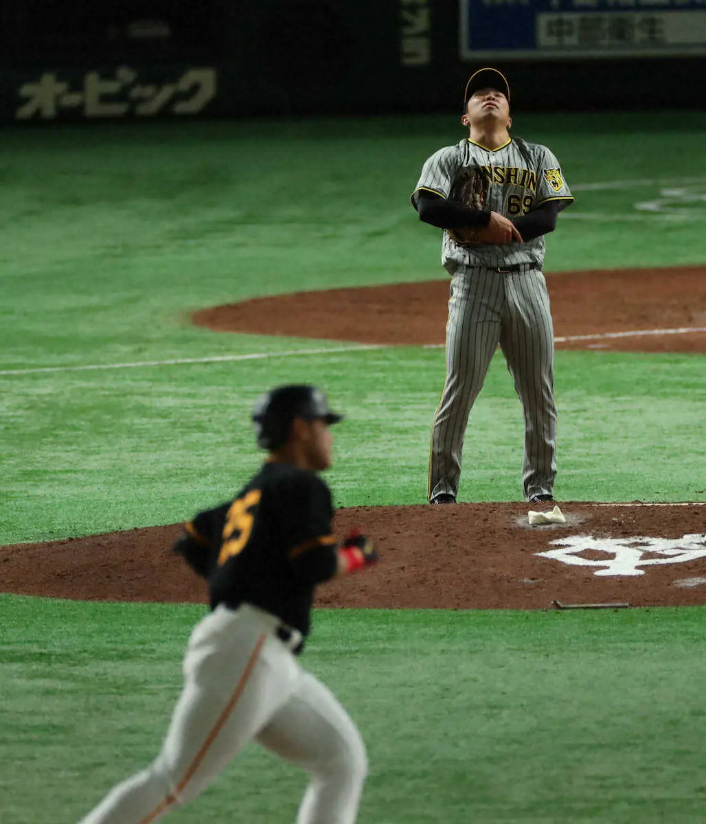 【画像・写真】阪神・石井、痛恨の同点被弾に「申し訳ないことをしてしまった」　対外試合連続無失点14試合でストップ