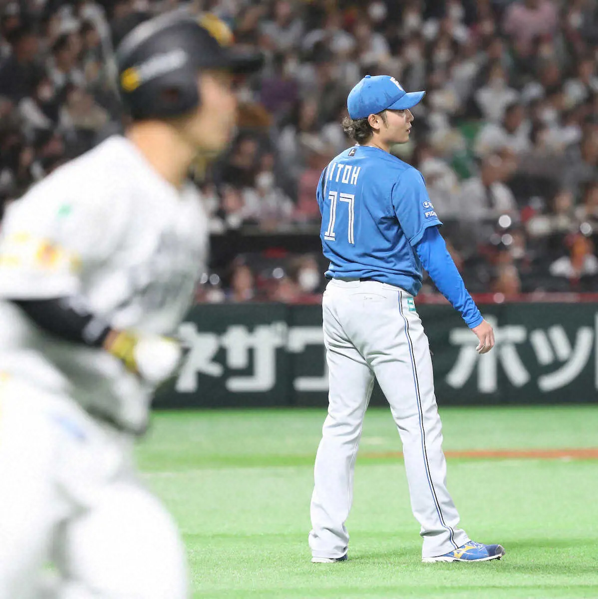 【画像・写真】日本ハム・大海「ふがいないですね…」　侍同僚の近藤＆周東に打たれ5失点黒星