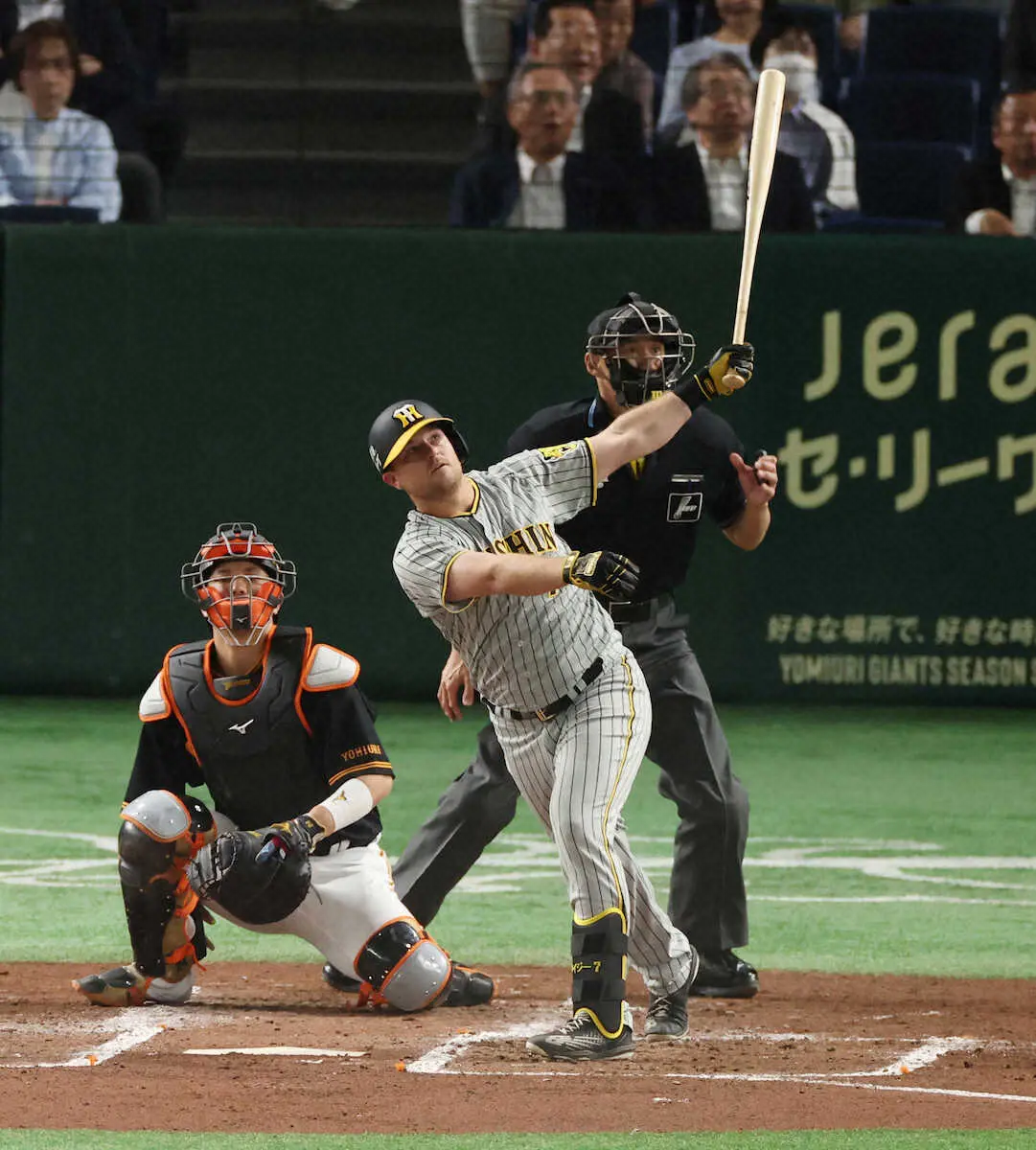 【画像・写真】阪神・ノイジーが乗ってきた！「チームに良い雰囲気を持ってこれた」前日1号に続き初の5番起用で2戦連発