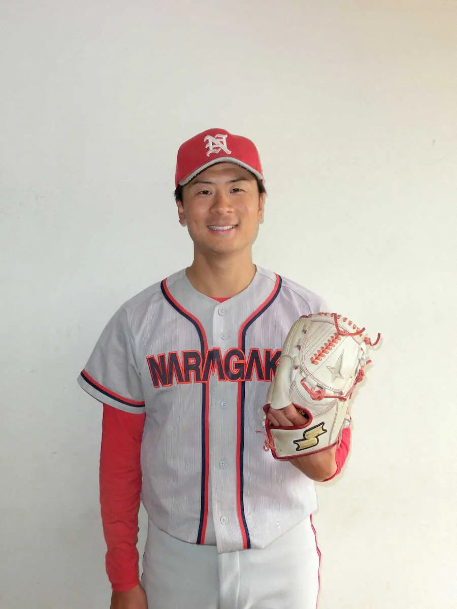 【画像・写真】奈良学園大が先勝　好投のエース植木「粘って投げることができた」