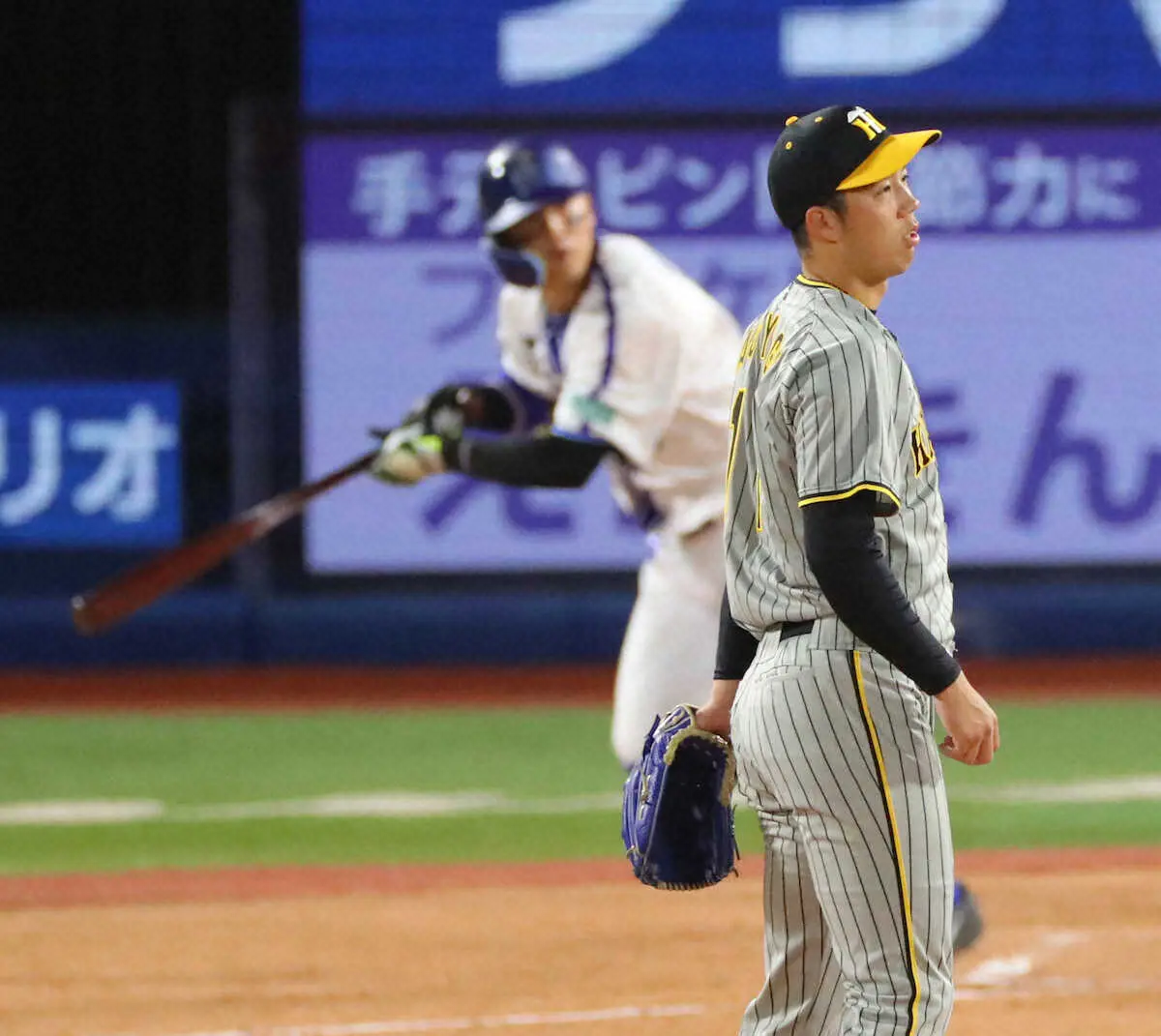 【画像・写真】阪神・青柳5回持たずに降板　1点リードの5回に一挙4失点