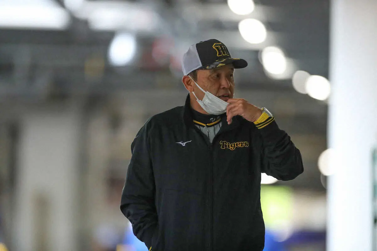 【画像・写真】阪神・岡田監督　5305日ぶり単独首位浮上も「一喜一憂するな」　アレ達成へ「同じようにしてたらいい」