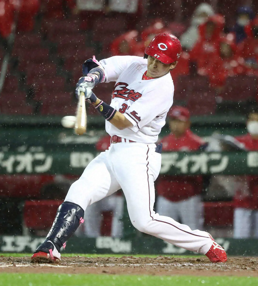 【画像・写真】広島・野間が下半身のコンディション不良でベンチ外　新井監督は重傷否定「何日かで大丈夫でしょう」