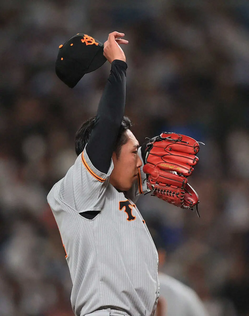 【画像・写真】巨人・赤星優志「悔しいです」　2回5失点KOで217日ぶり白星ならず　初回いきなり4失点