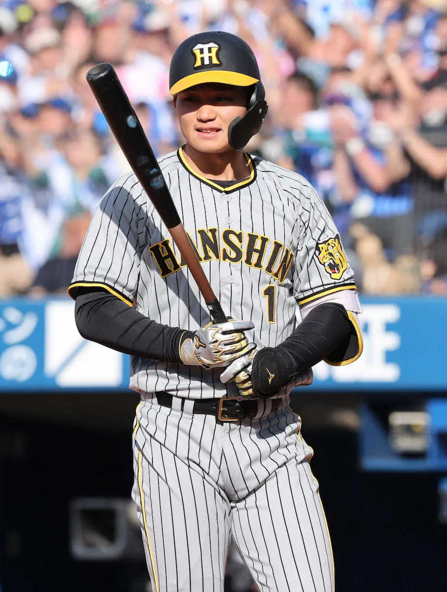 【画像・写真】阪神・ドラ1森下　初の3打席連続三振　7回の見逃し三振悔やむ「バッテリーの上をいけなかった」