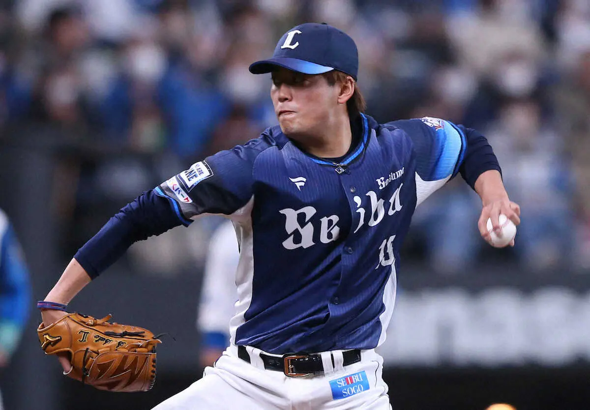 【画像・写真】西武・佐藤隼　大ピンチで1球清宮斬り　頼れるブルペン唯一の左腕リリーバー