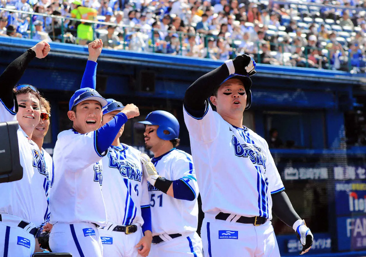 【画像・写真】DeNA・牧　復活の決勝弾！阪神・才木に雪辱「何とか戻ってこられました」