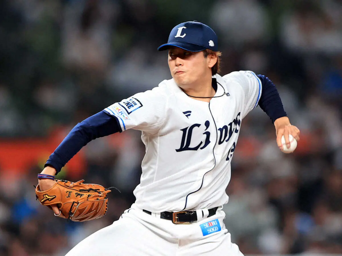 【画像・写真】西武　ドラフト同期の左腕・佐藤隼が隅田の白星をアシスト　1回無失点に抑え「ほっとしている」