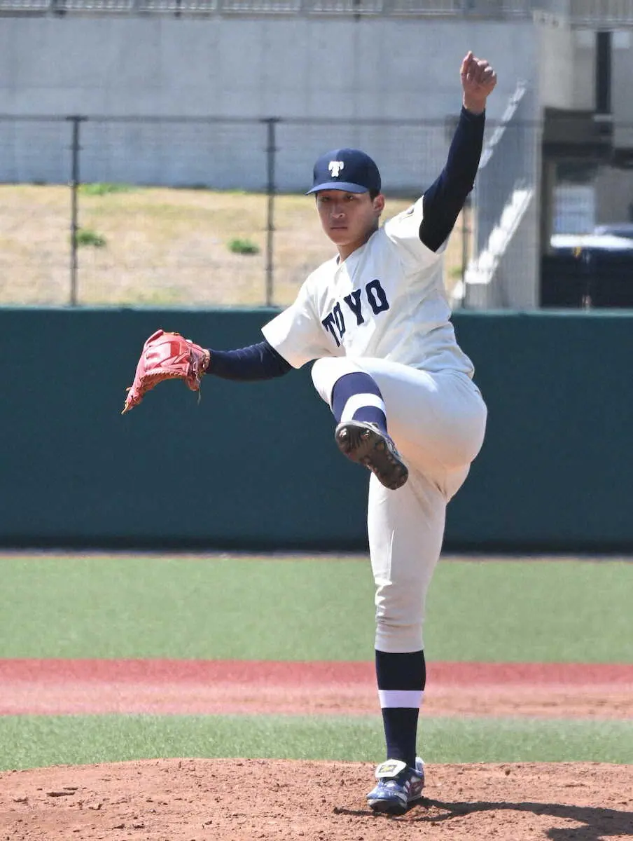 【画像・写真】東洋大がサヨナラ勝ち！ドラ1候補の細野は7回2失点、154キロもマーク