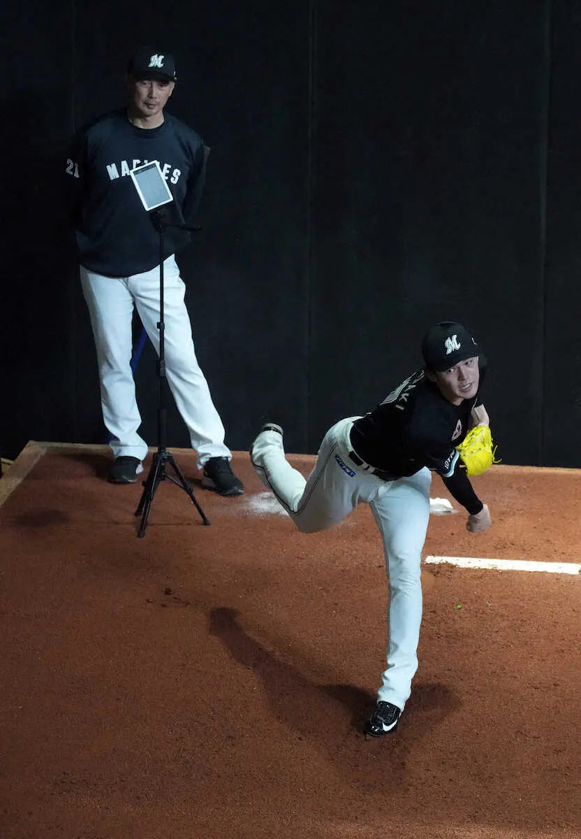 【画像・写真】ロッテ・朗希　予定通り21日のソフトバンク戦で先発　吉井監督「思ったよりも元気」