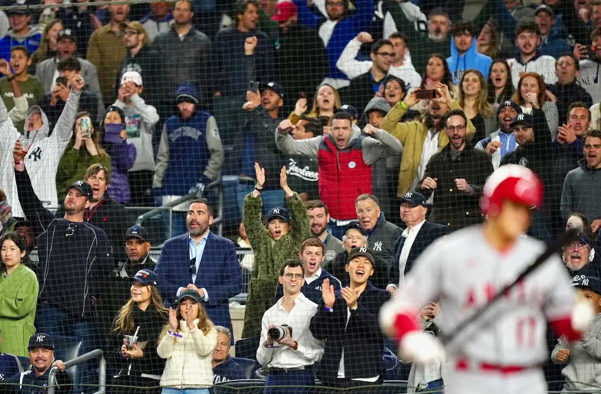 【画像・写真】大谷翔平“ホームランキャッチ”されて4の0、1四球で3試合ぶり無安打　エ軍はサヨナラ負け