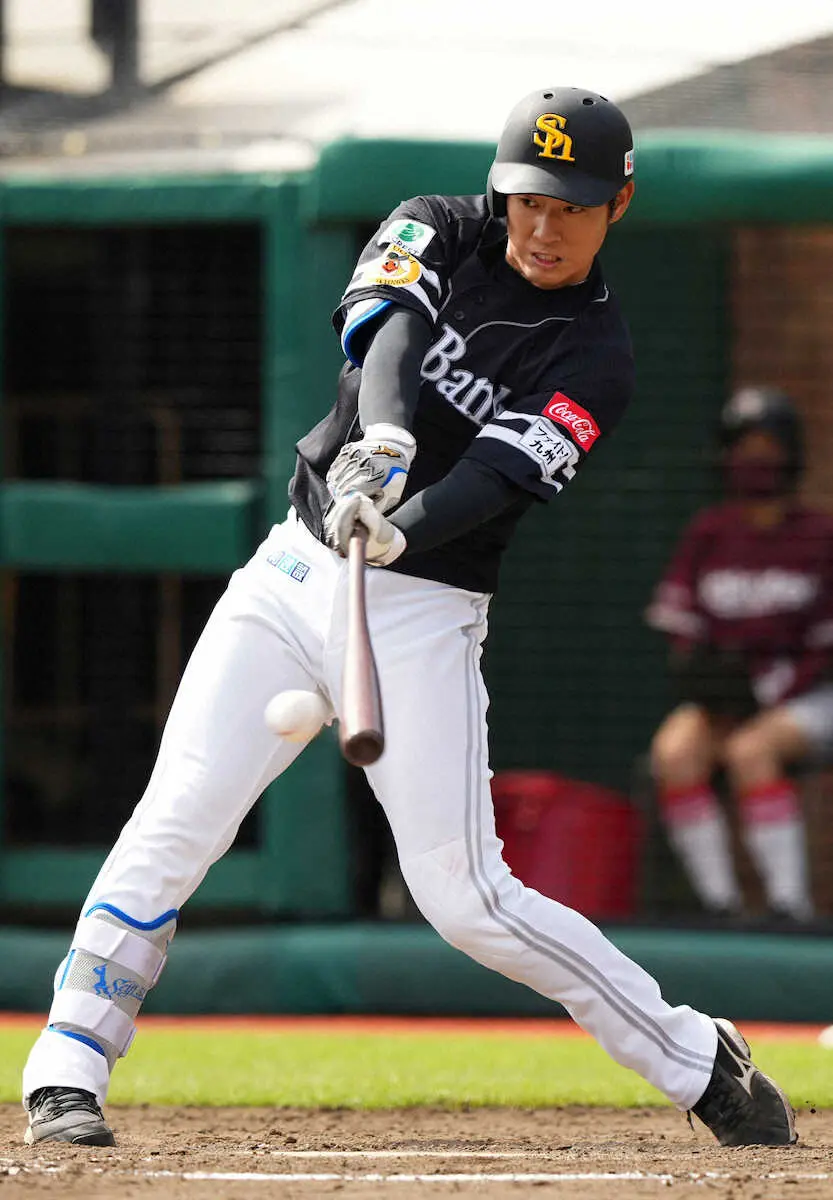 【画像・写真】ソフトB、朗希撃ちへ「1番・上林」で流れ変える　藤本監督「揺さぶりをかけていかないと」