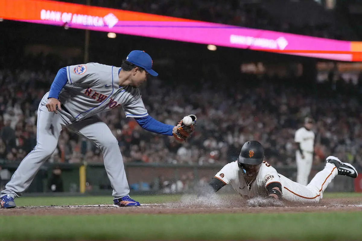 【画像・写真】無傷の3連勝！メッツ・千賀滉大は5回4失点と苦しむも打線に助けられ白星　3勝目はリーグトップタイ