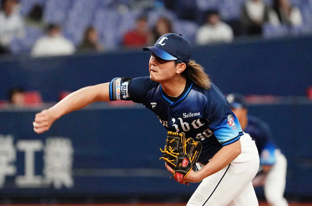 【画像・写真】西武・今井が今季初失点　オリックス・杉本に被弾　連続イニング無失点は19でストップ