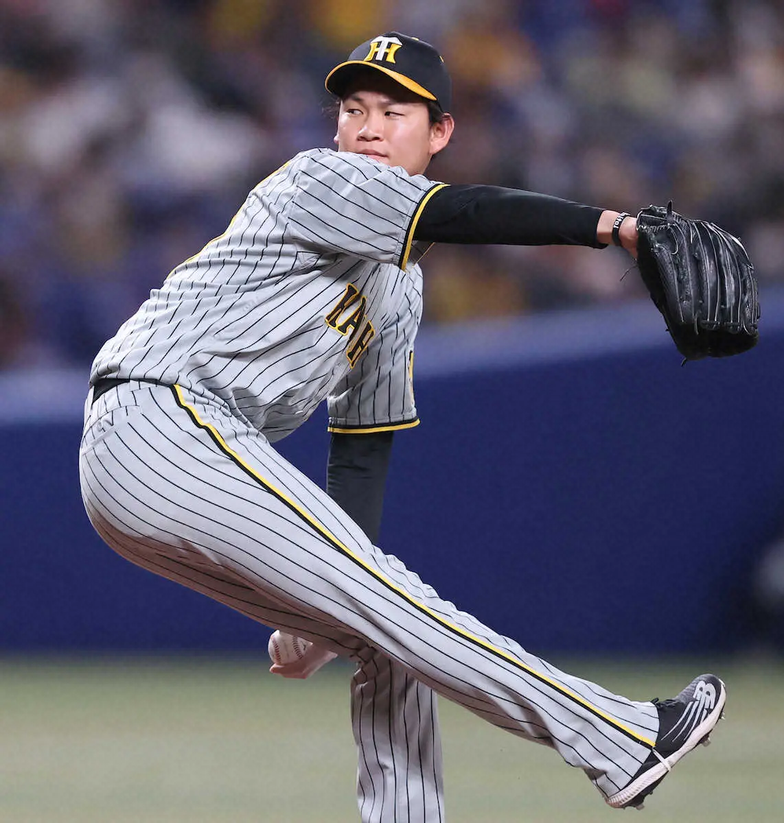 【画像・写真】阪神・及川、連日の零封も　7回1死から石川昂を歩かせ悔やむ「やっぱり四球は反省したい」