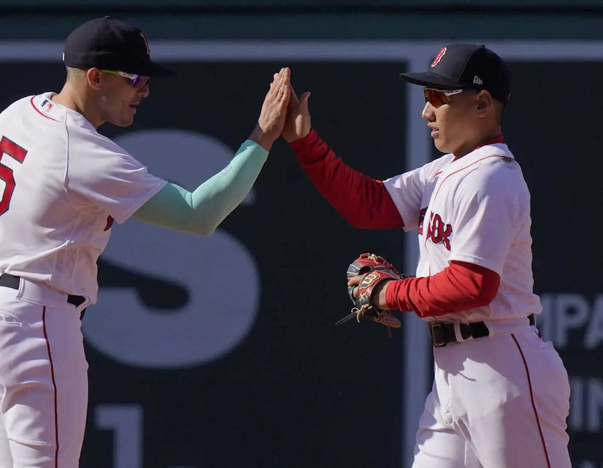 【画像・写真】Rソックス・正尚　待ってた22打席ぶり快音!2安打2打点「納得できる打席が多かった」