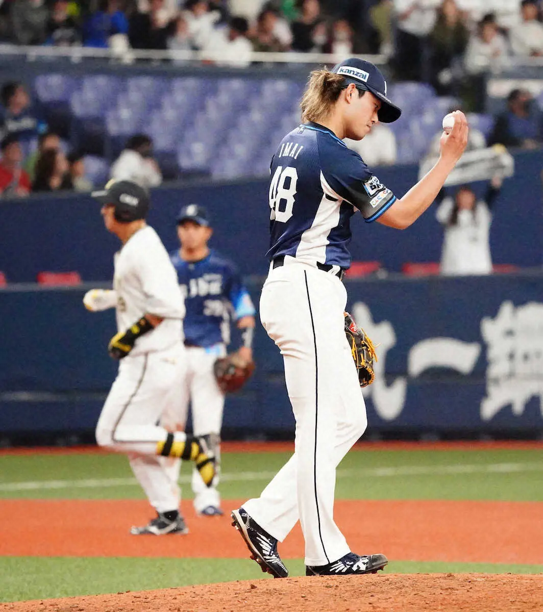 【画像・写真】西武・今井　開幕からの無失点19イニングでストップ…チームも4連勝で止まった