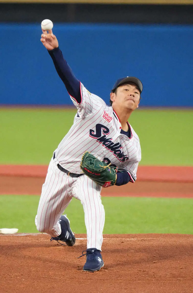 【画像・写真】ヤクルト小川、開幕以来の2勝目ならず　天敵・大城卓に勝ち越し二塁打許す…5回3失点