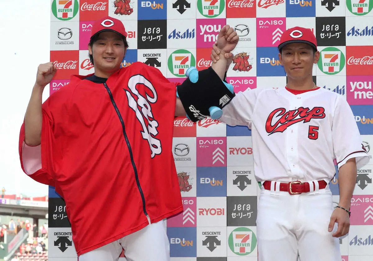 【画像・写真】広島　西川が貴重な2号2ラン　「完璧で自分でもビックリ」　新井監督も「いい選手の証し」