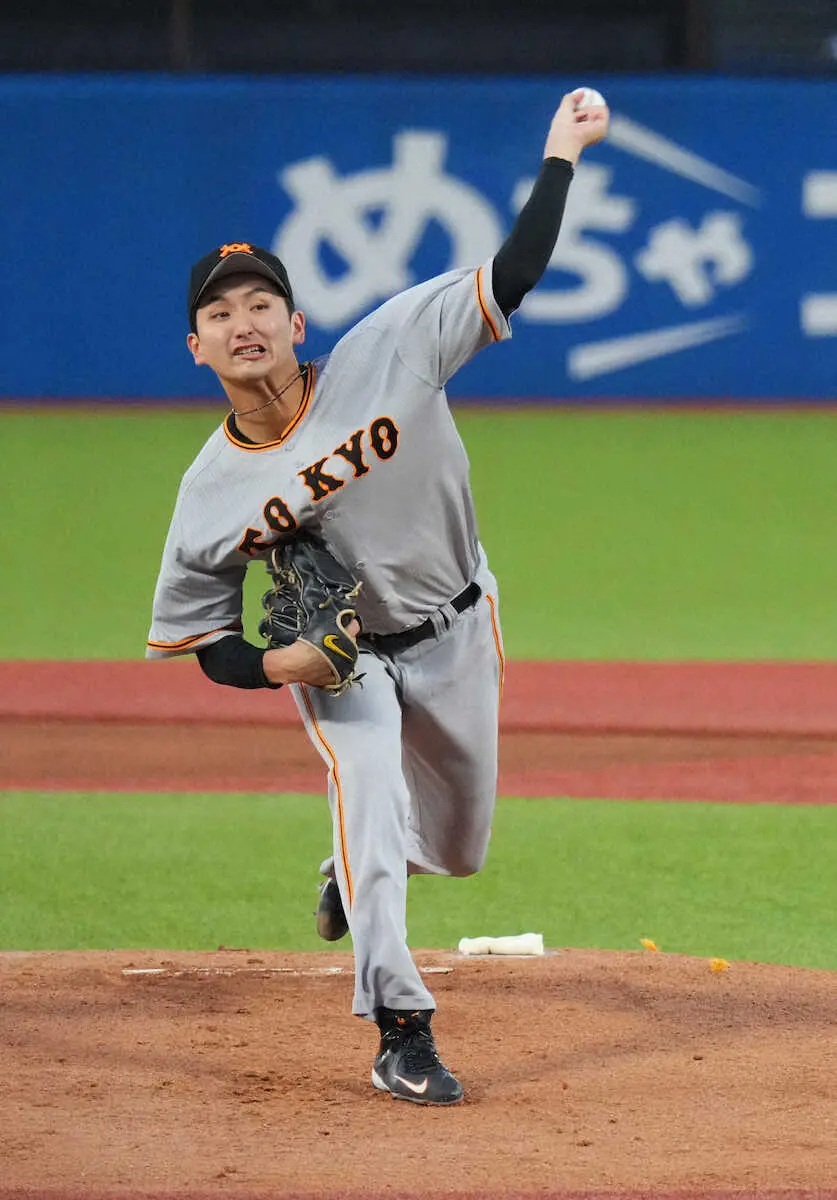 【画像・写真】巨人・横川　プロ初勝利！育成2度経験5年目　大阪桐蔭同期の根尾、柿木より早く