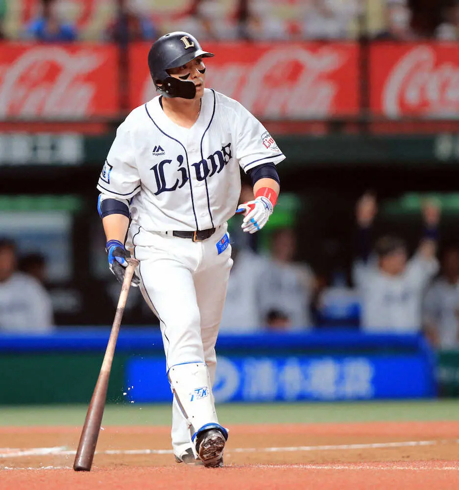 【画像・写真】西武・栗山史上17人目1000四球　自身10年ぶり1試合4つ「一つ一つの積み重ねで、ここまでいけた」