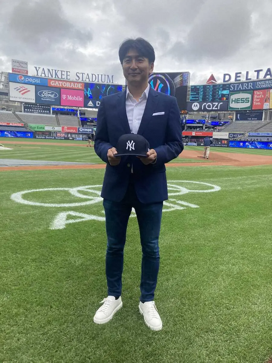 【画像・写真】ヤンキース・オーナーグループ加入の南氏「MLB球団のオーナーに加入することが子供の頃からの夢」
