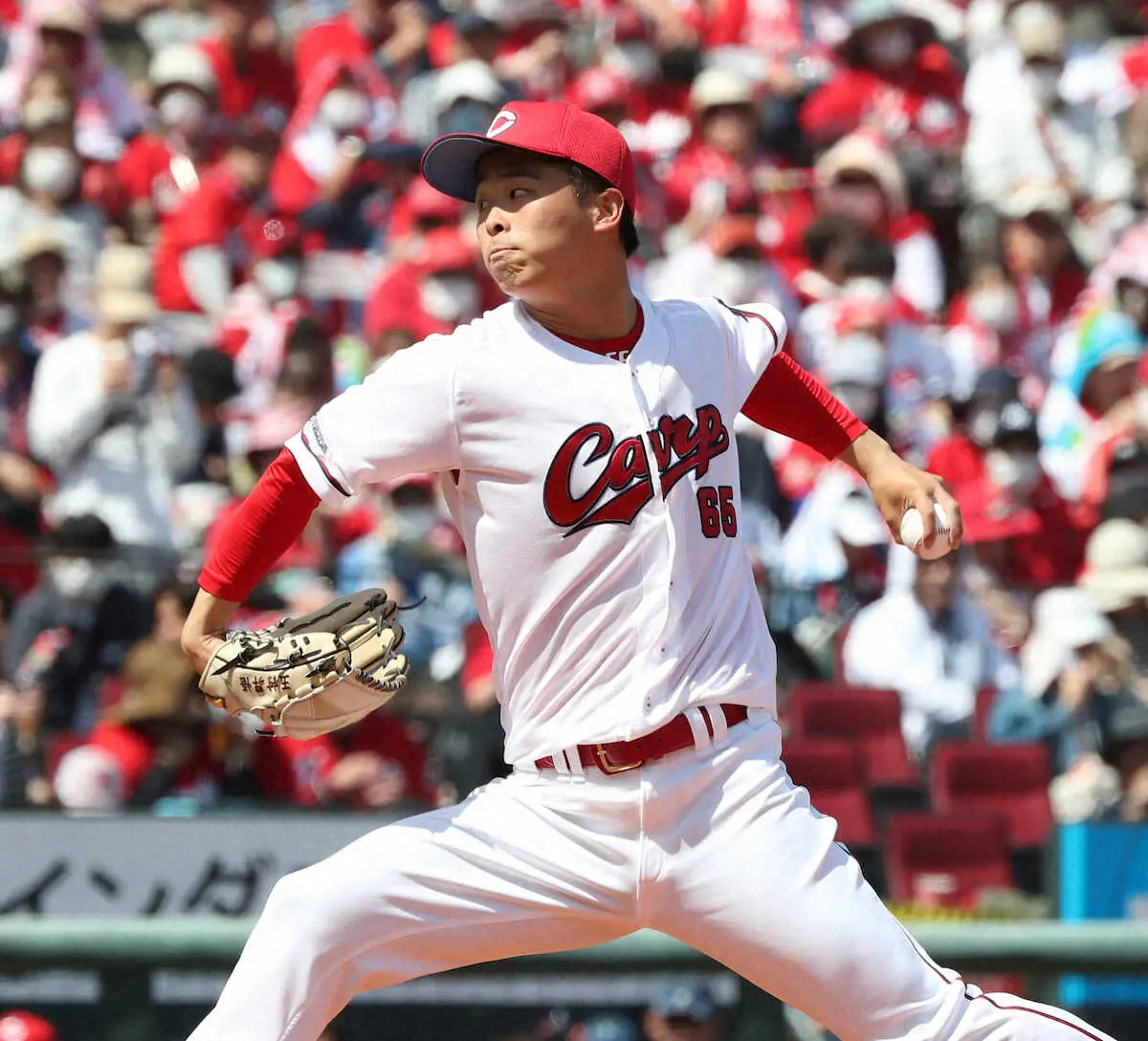 【画像・写真】ローテの一角担った広島・玉村が登録抹消　菊地原コーチ課題指摘「もう一回しっかり」