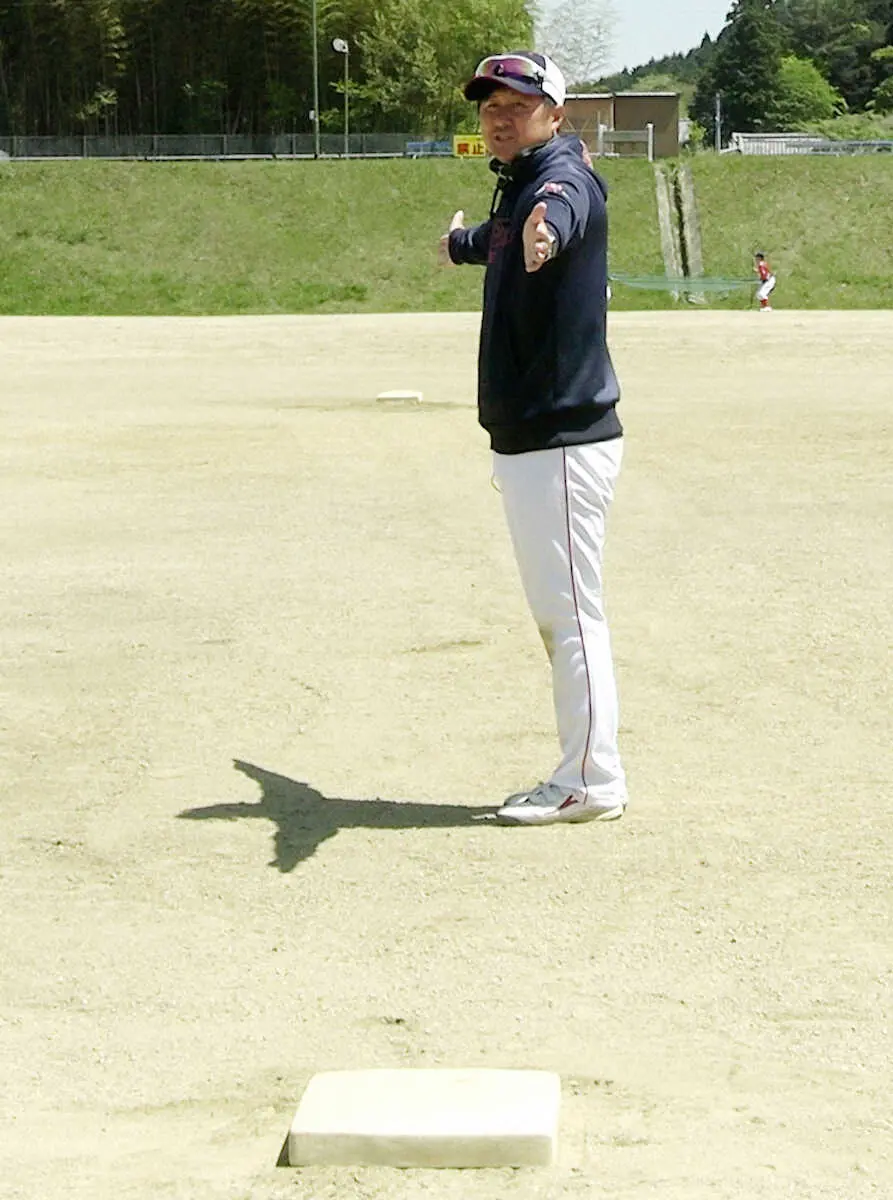 【画像・写真】野球少年・少女必見！元阪神・赤星氏が「走塁塾」開講　1回目は盗塁時のリードの取り方と走るコース