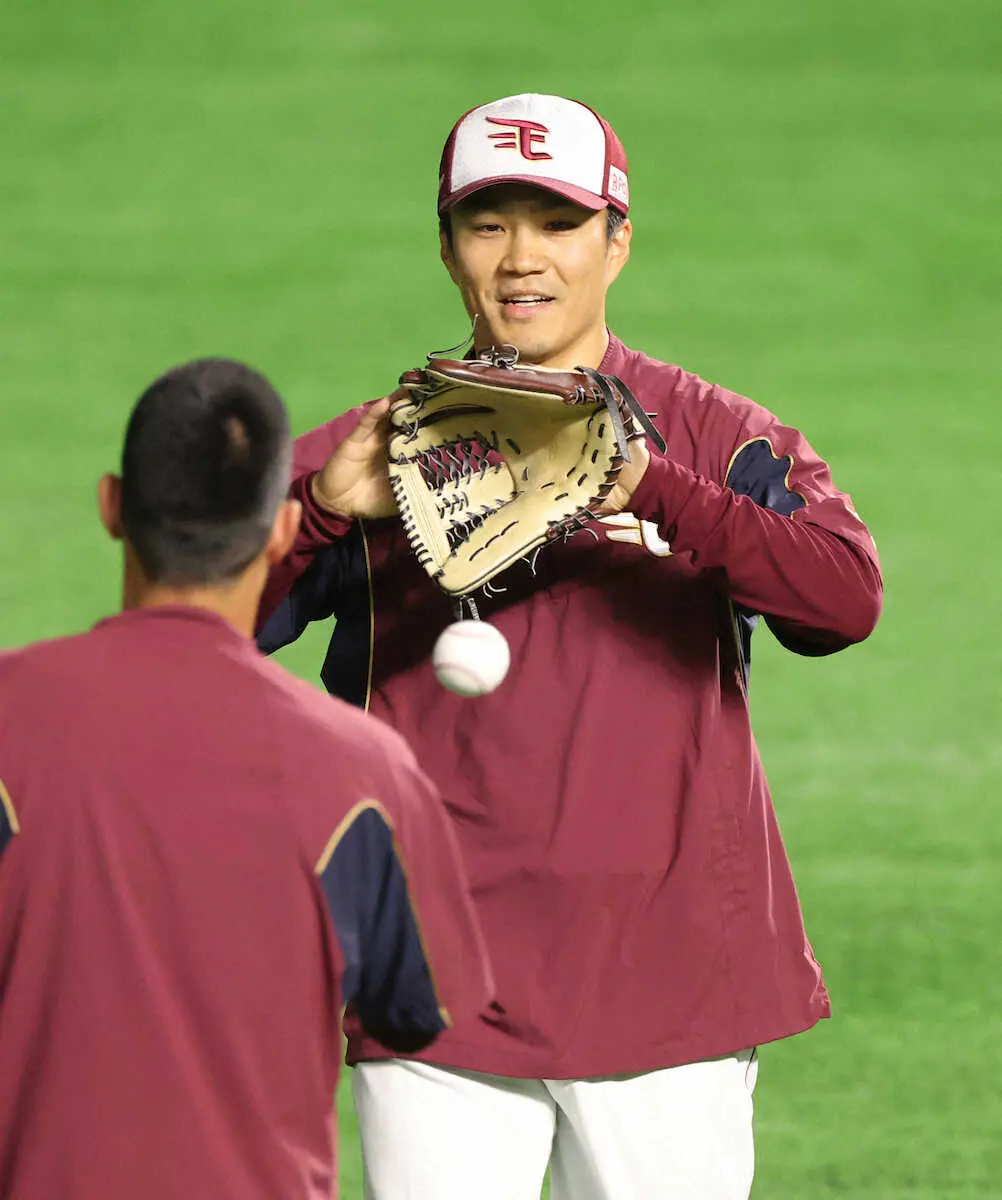 【画像・写真】雨天中止のソフトバンク戦で先発予定だった楽天・則本はスライドせず　26日は早川が先発へ