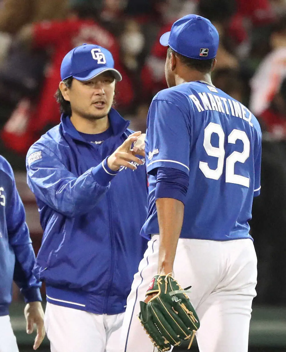 【画像・写真】中日・涌井　移籍後初勝利に「一安心」　7回3失点で4試合連続好投の秘けつ「今は楽しく投げられている」