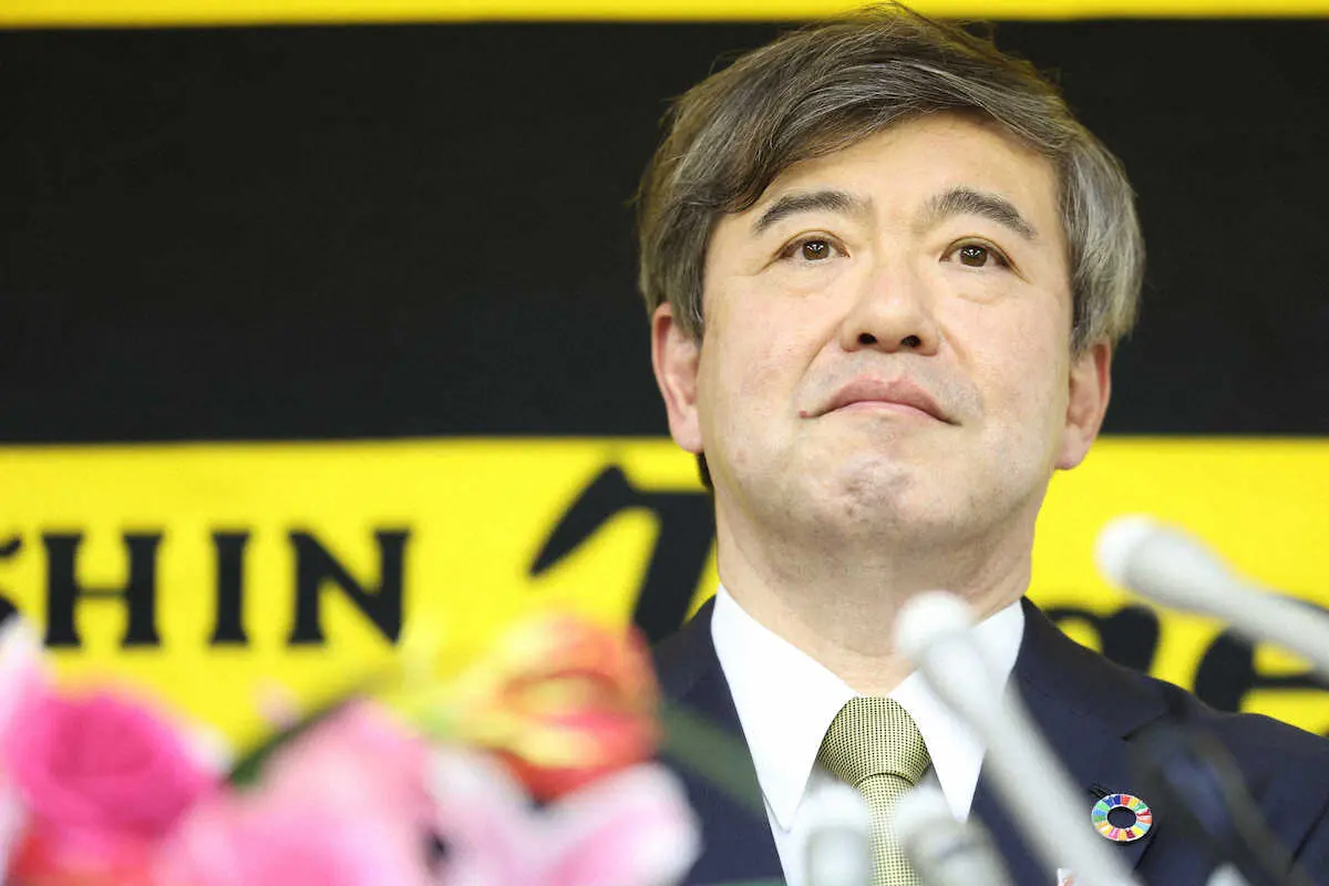 【画像・写真】阪神・杉山オーナー　契約更改満足度12球団トップに「コミュニケーションを密にしてきた成果」