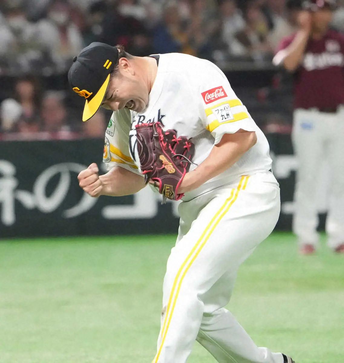 【画像・写真】ソフトB　2連勝で本拠地開幕7連勝！森“吠えた”気迫の投球で6回無失点でプロ初の先発勝利