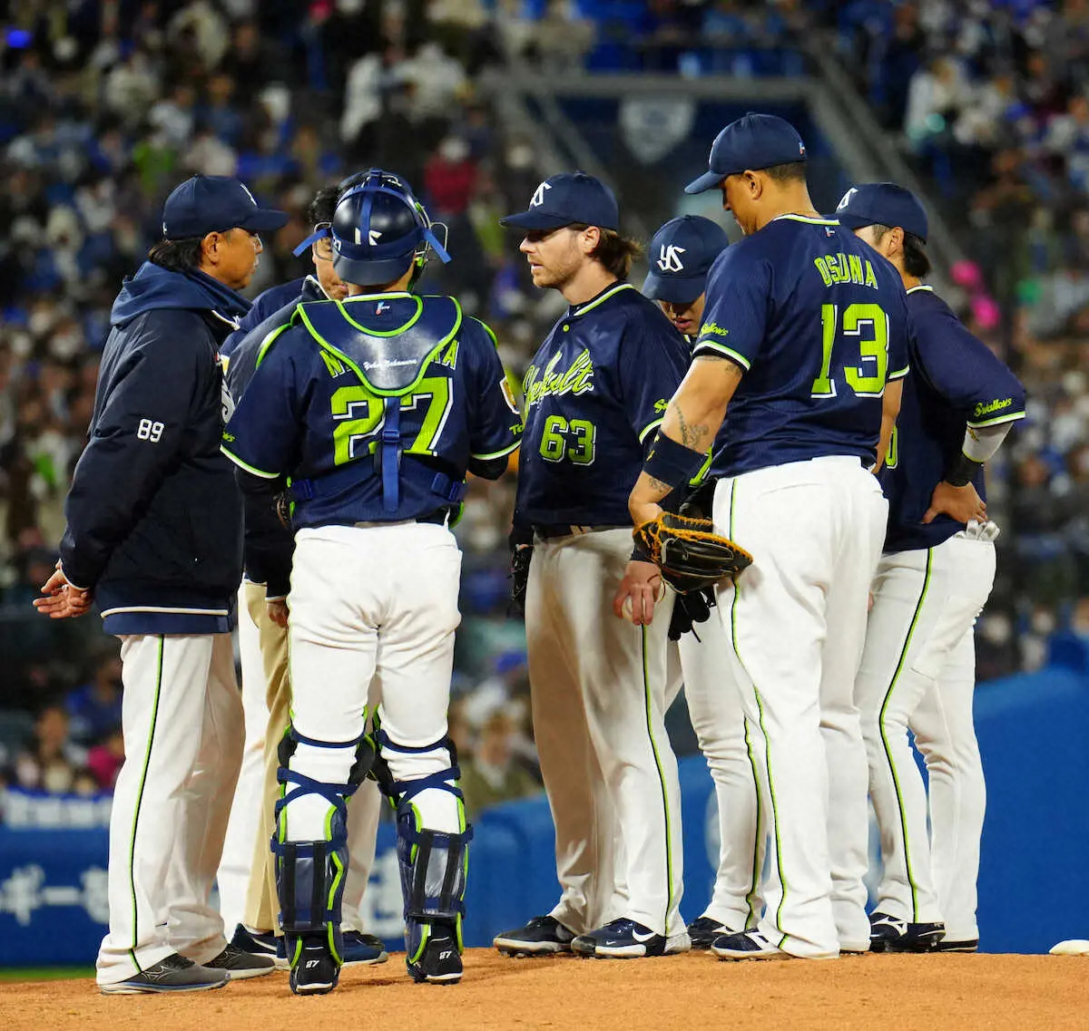 【画像・写真】ヤクルト　最大4点リードも悪夢の延長サヨナラ負け　今季最長5連敗で今季初の借金1に