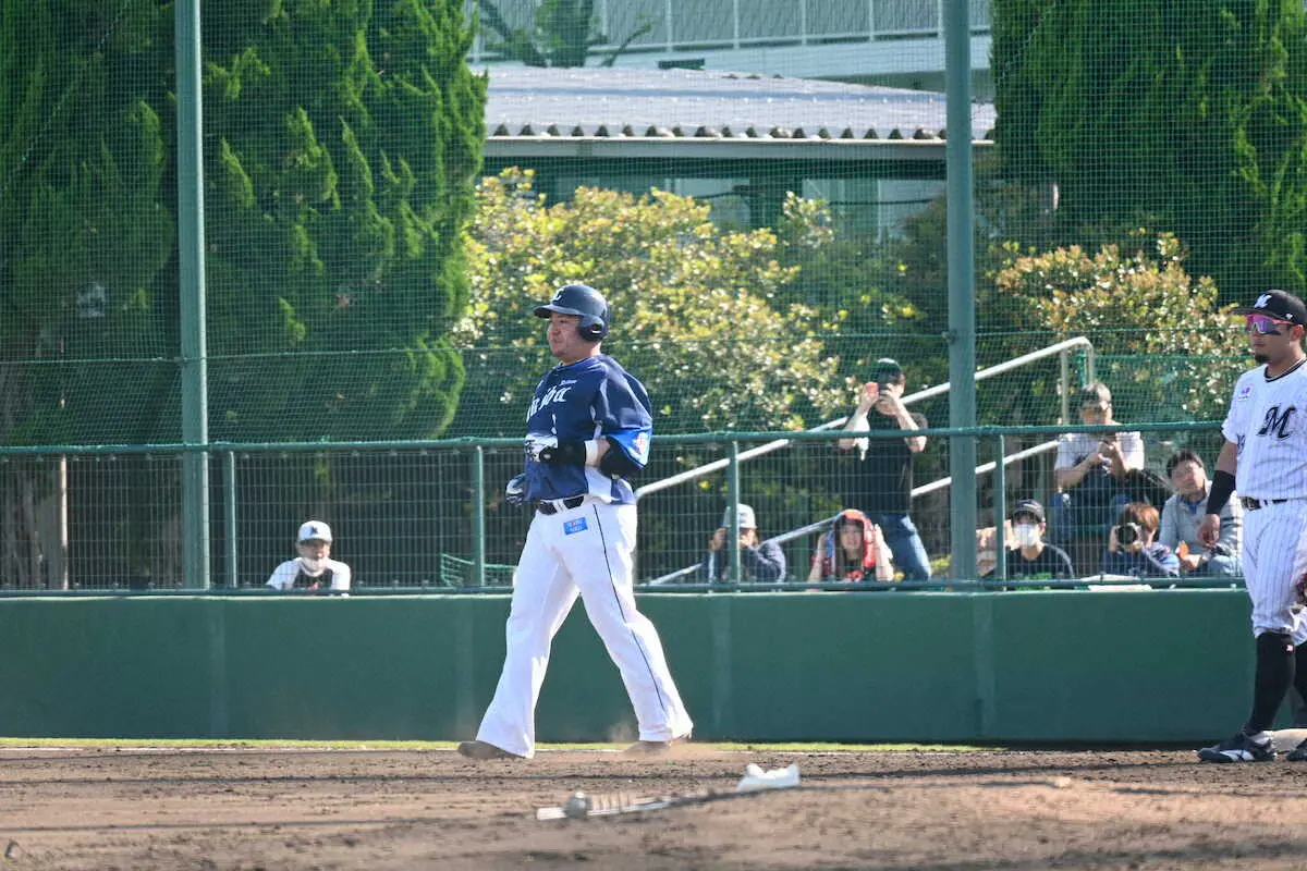 【画像・写真】西武・山川　2軍ロッテ戦で実戦復帰　5月2日の日本ハム戦から1軍合流へ