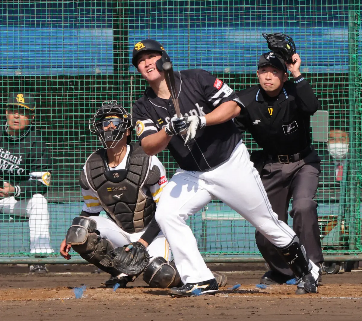 【画像・写真】「リチャード」がトレンド入り！ソフトバンク牧原大の代役・ロマン砲「ぶんぶん振っとけ」