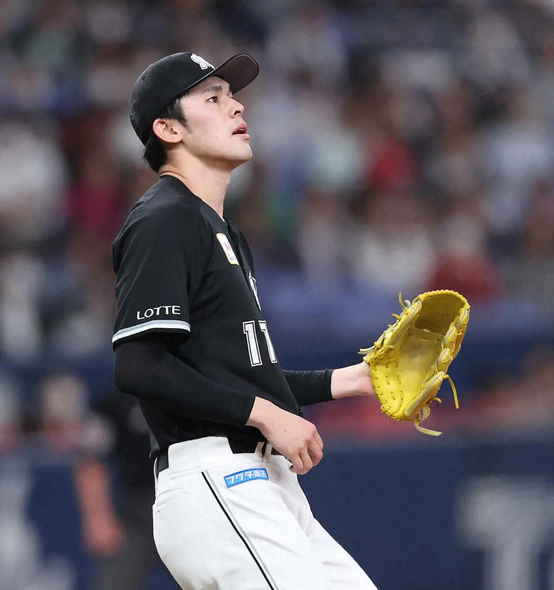 【画像・写真】ロッテ佐々木朗希が今季初失点　森に右翼線二塁打　開幕からの連続イニング無失点は20で止まる