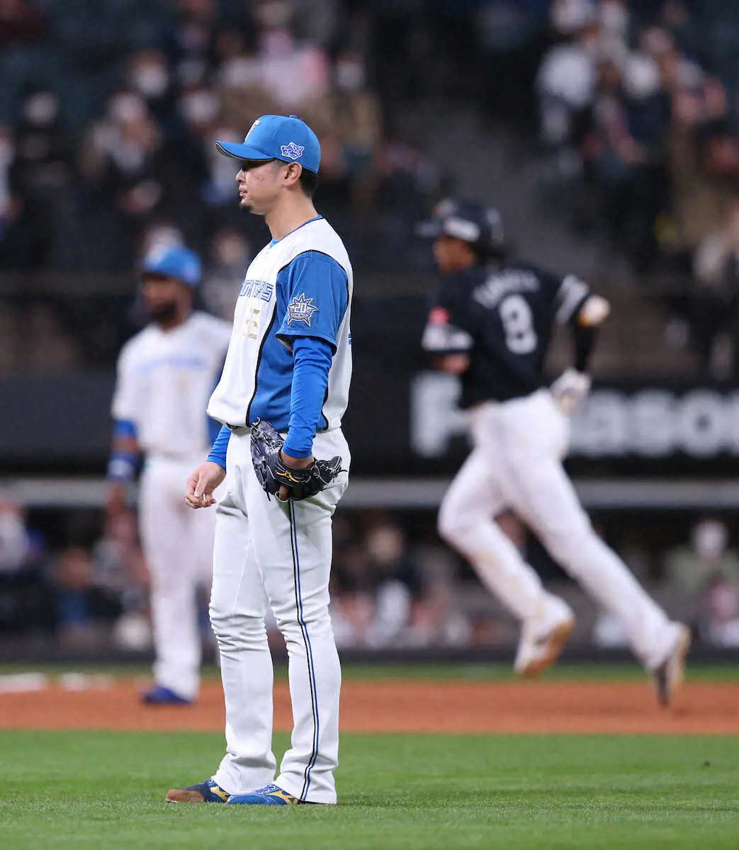 【画像・写真】日本ハム　万波同点4号も延長10回痛恨被弾で単独5位浮上逃す