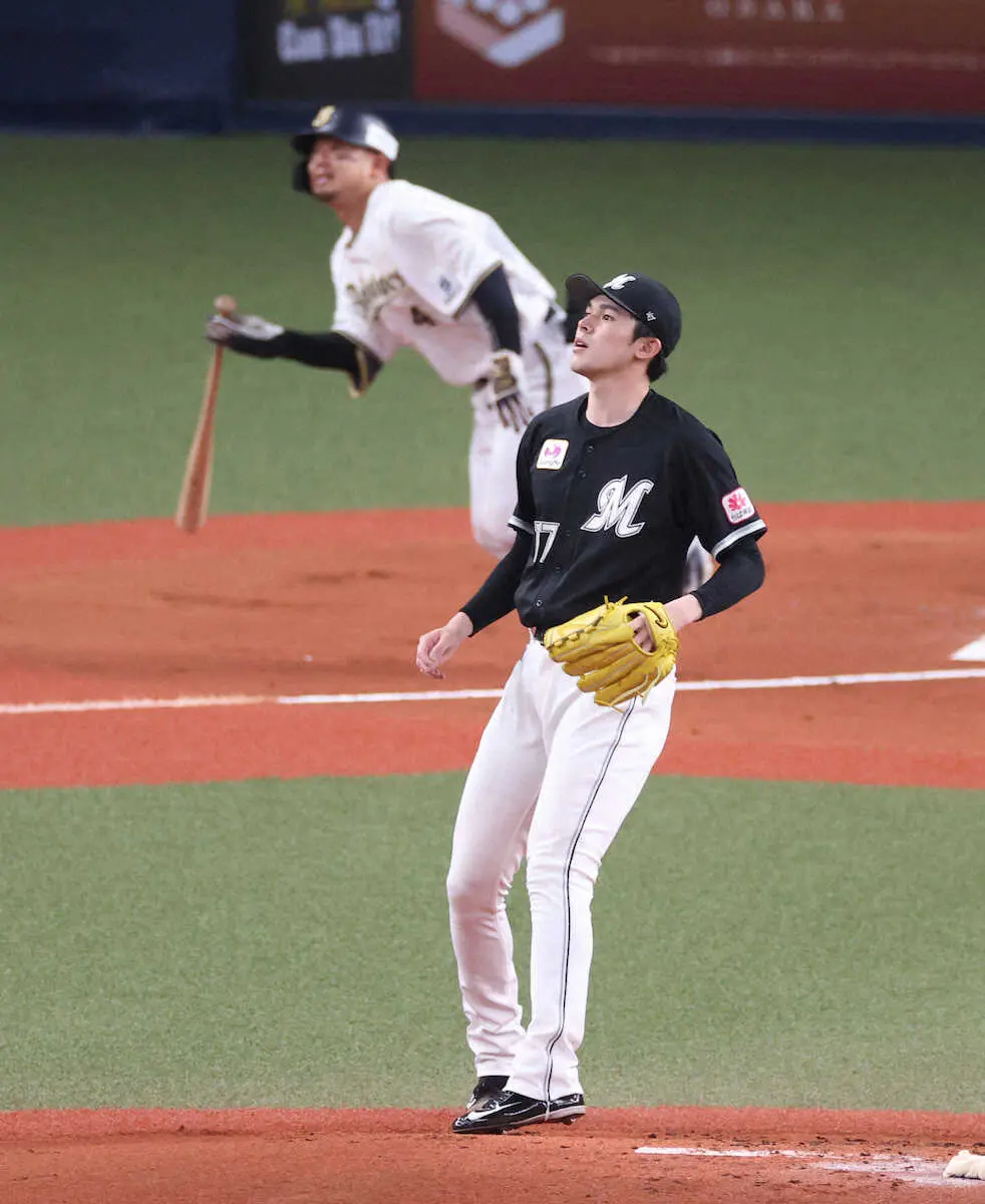 【画像・写真】ロッテ・朗希が165キロ4球!!!!　今季初失点からギア全開で大谷に並ぶ公式戦日本投手最速記録
