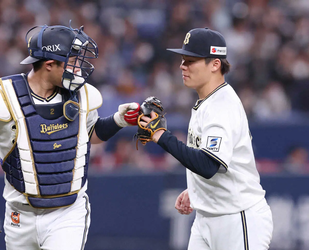 【画像・写真】山本由伸　待望今季2勝目　首位ロッテに6回1失点6K力投、4月6日以来の白星　チームも連敗ストップ