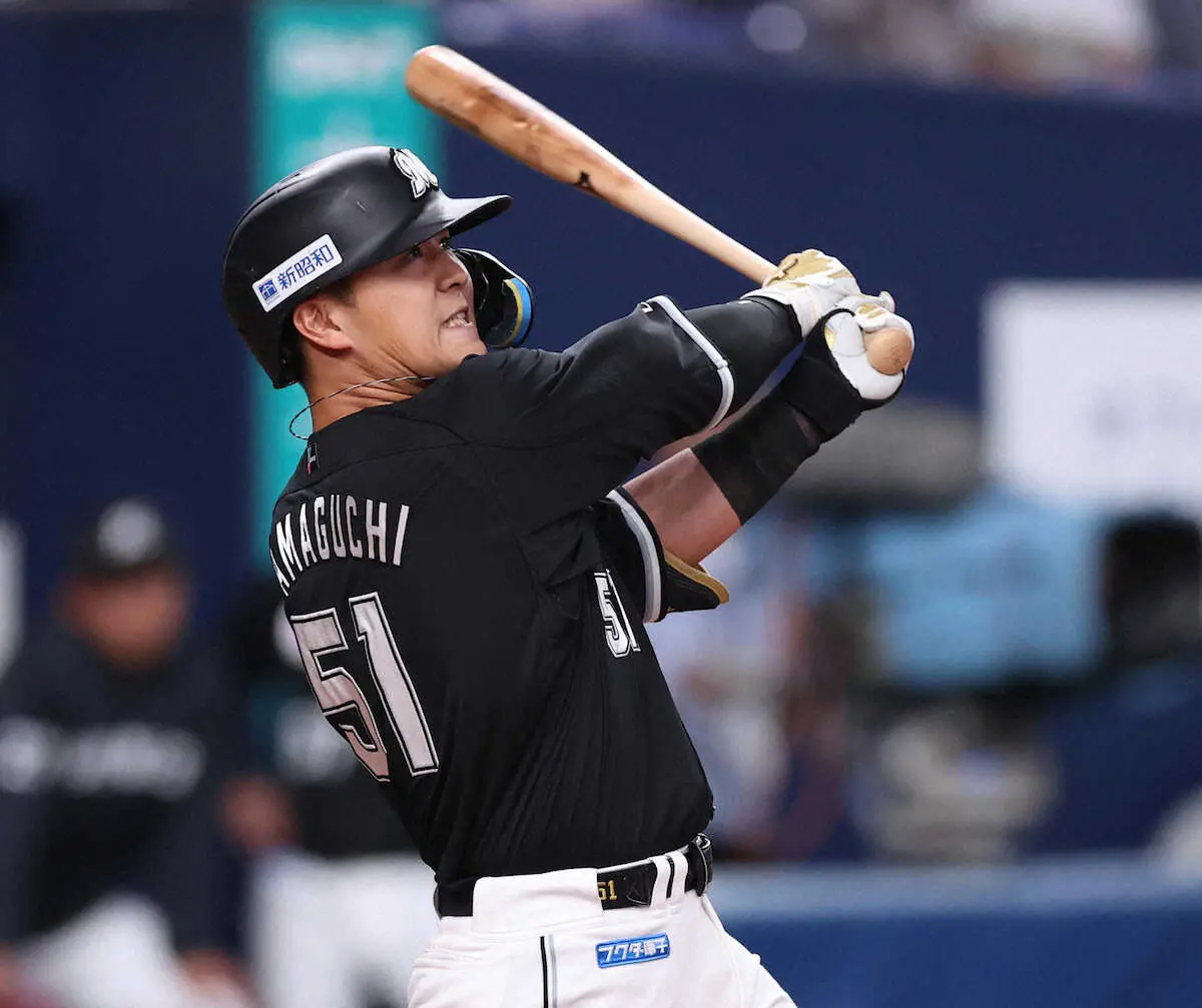 【画像・写真】ロッテ・山口が登録抹消へ　大腿二頭筋損傷で全治2週間　主砲不在のチームは惜敗