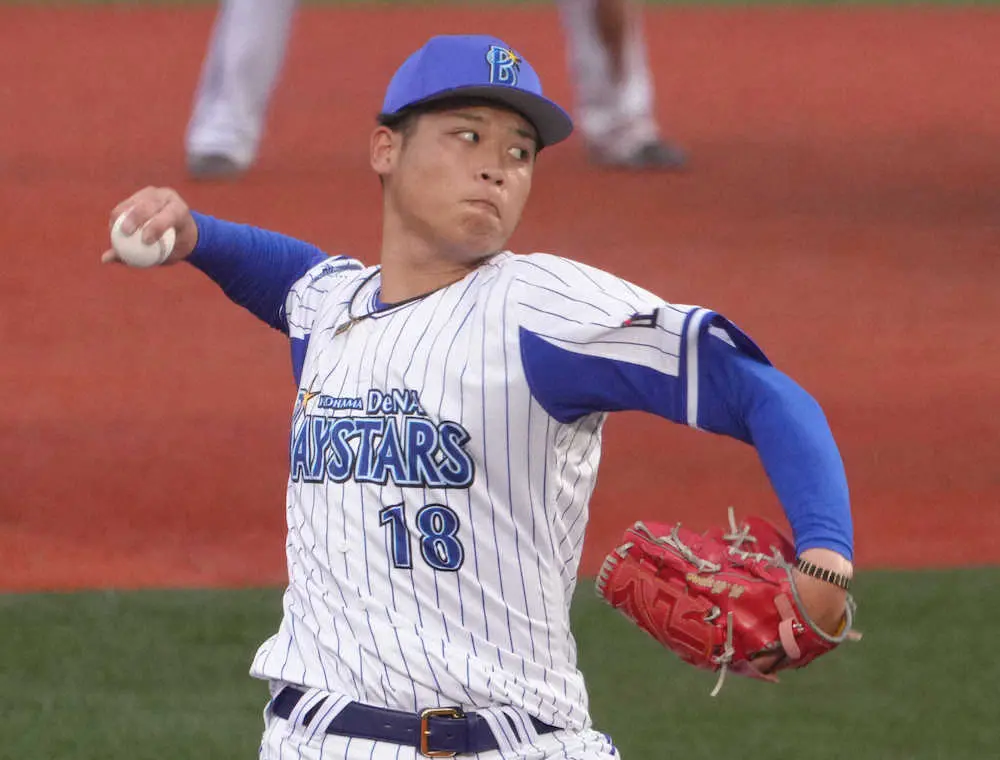 【画像・写真】【ファーム情報】DeNA小園が公式戦初勝利　21年ドラフト1位の背番号18　4回まで無安打投球
