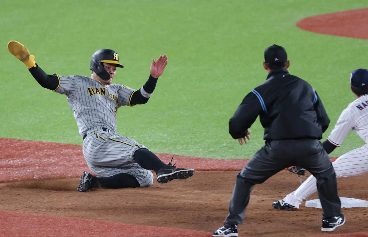 【画像・写真】阪神・佐藤輝　声掛けに見える3年目“リーダー”の自覚「間を取るっていう意味でも大事」