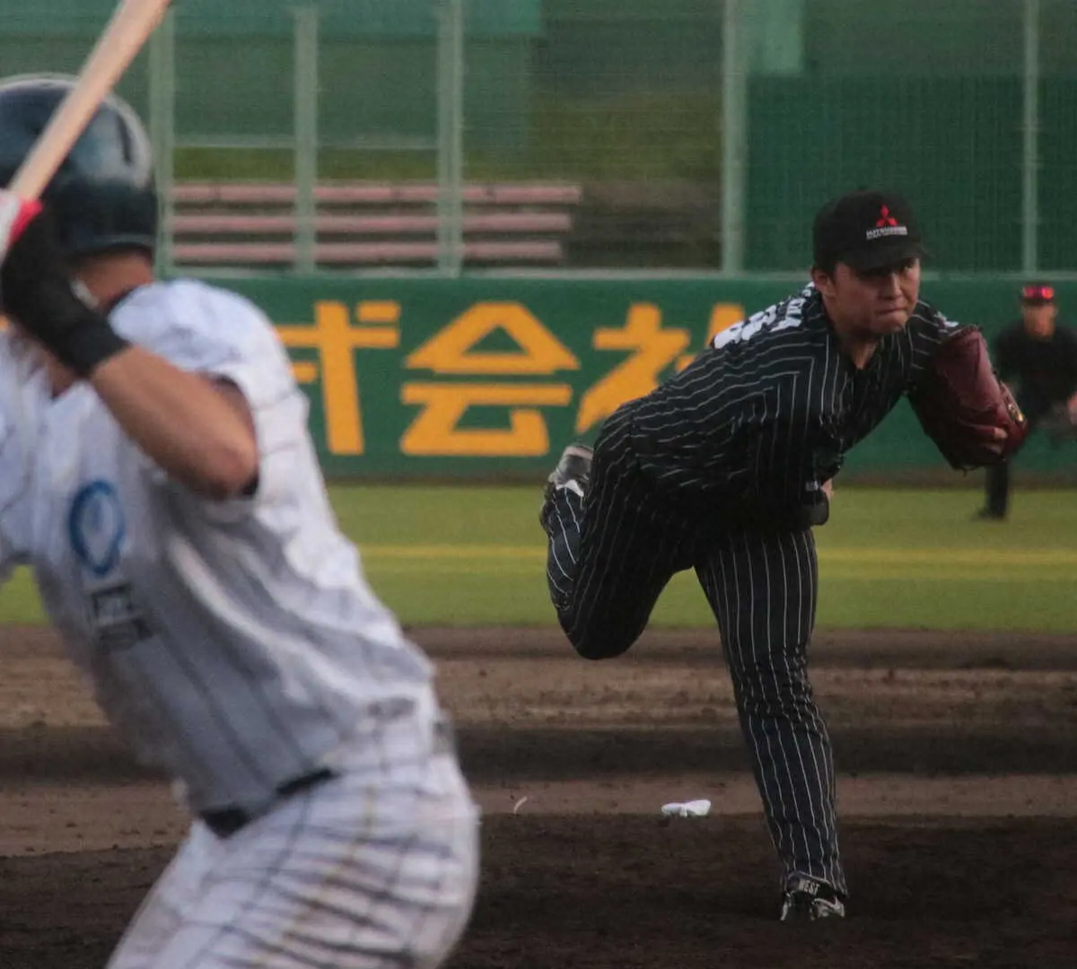 【画像・写真】三菱重工West・竹田　自己最速タイ151キロで1失点完投「体力に自信ないけど」6球団が視察