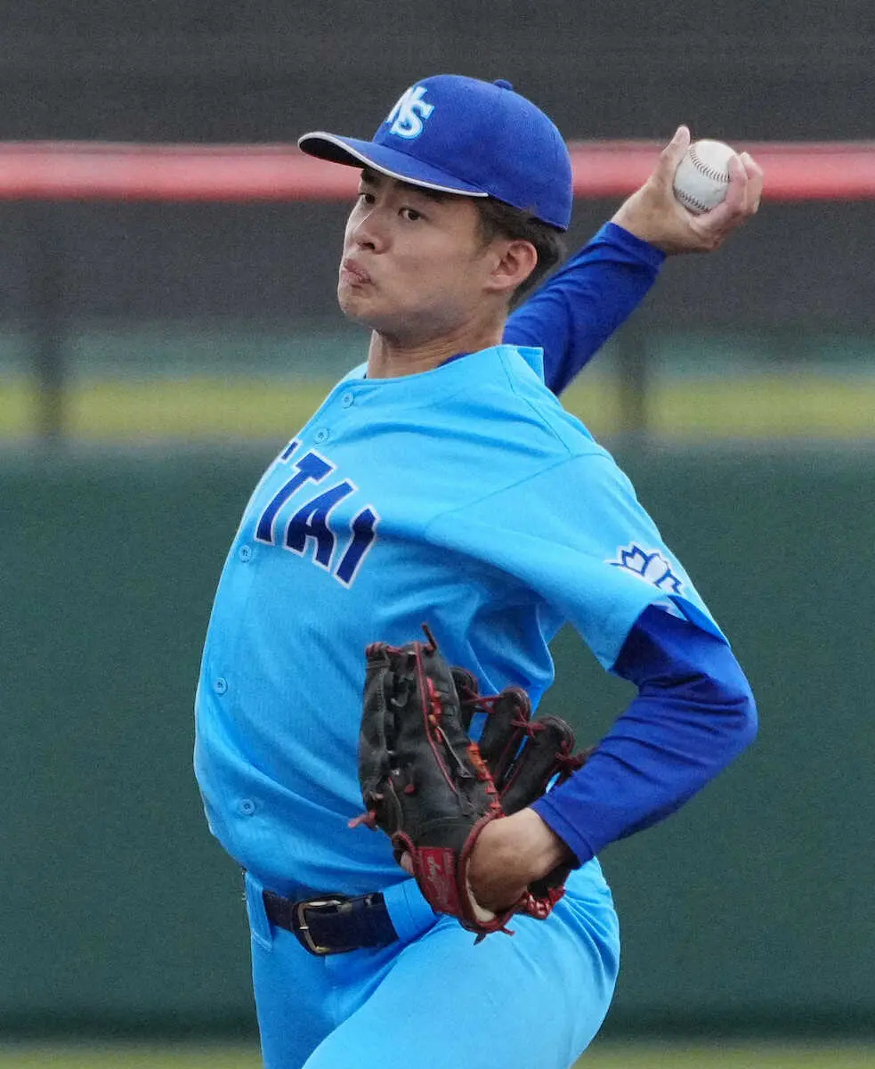 【画像・写真】日体大2季連続26度目V　全日本大学選手権出場　日本ハム・矢沢の後継者、3年生エース箱山が締めた