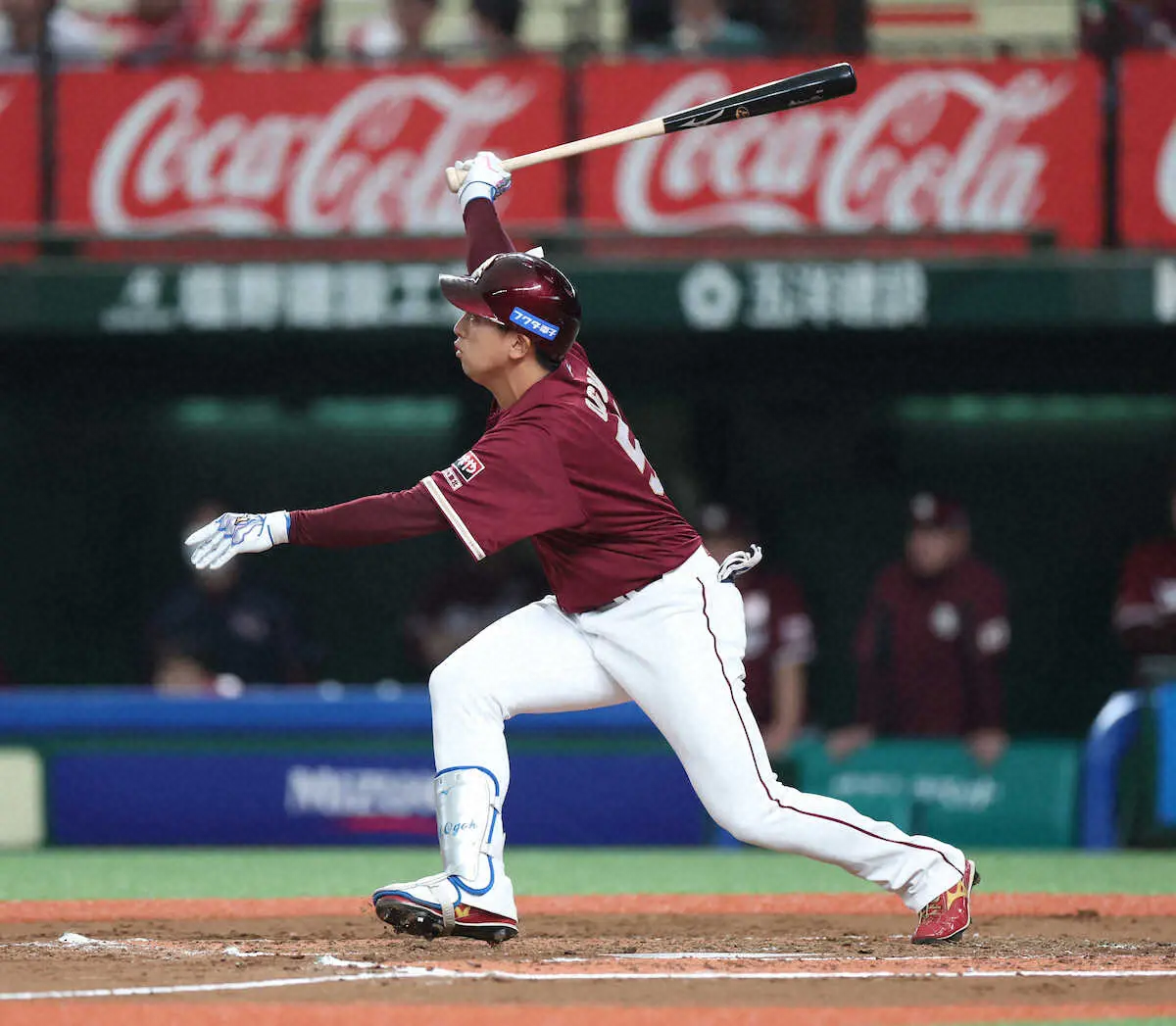 【画像・写真】楽天　小郷が粘り勝ちの1号先制3ラン！今季初の連勝＆ドラ1ルーキー荘司プロ1勝へ2回4得点