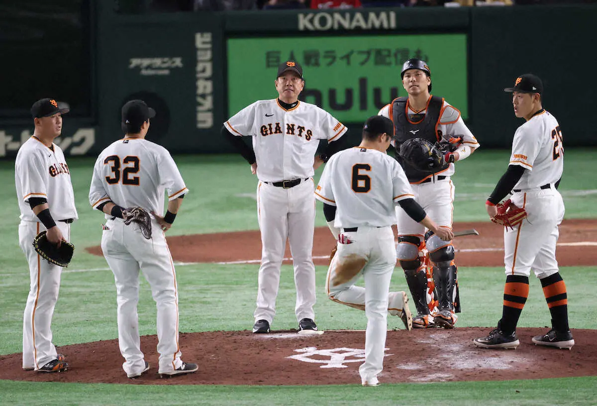 【画像・写真】巨人　勝てば3位浮上のはずが4発被弾11失点大敗　開幕投手ビーディいまだ白星なし4回途中5失点KO