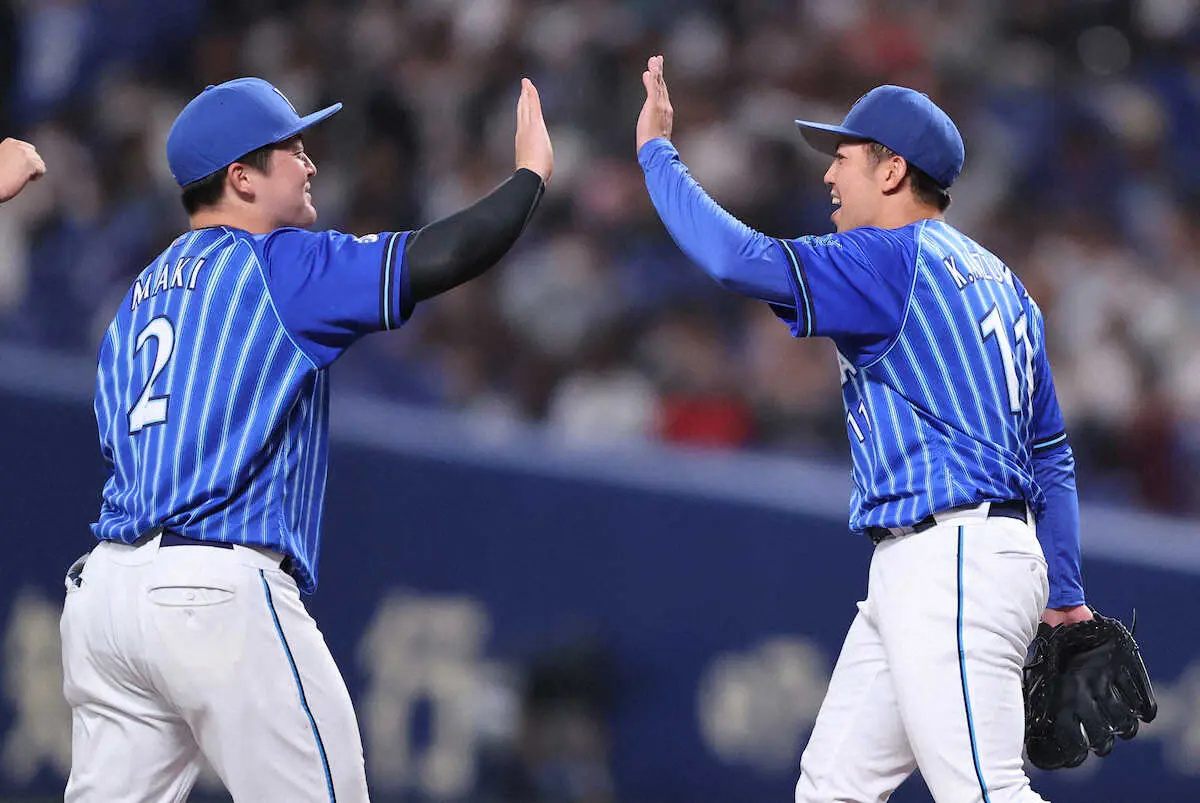 【画像・写真】DeNA・東「牧に感謝したい」　5年ぶり完封を初の“マダックス”で飾り喜び「自分の持ち味出せた」