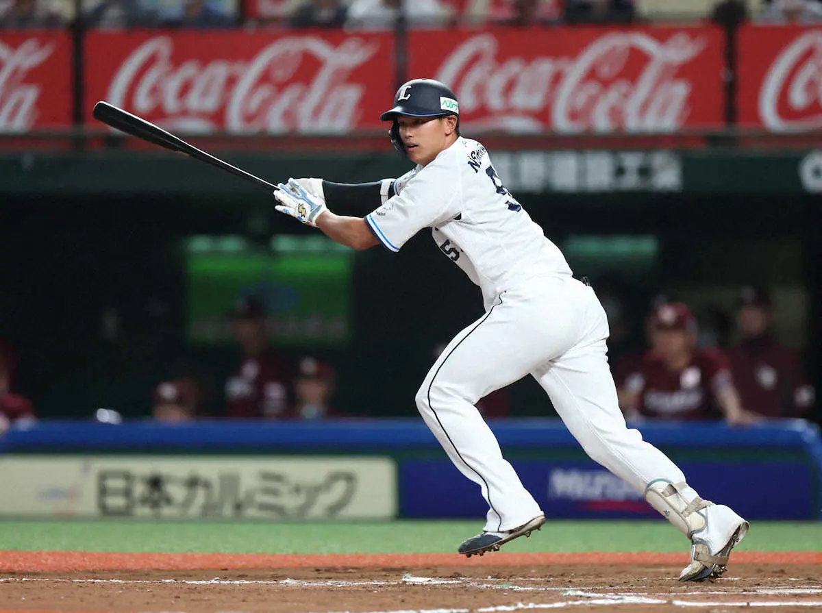 【画像・写真】西武・西川　野手ワースト62打席連続無安打も涙の2安打「ホッとした」